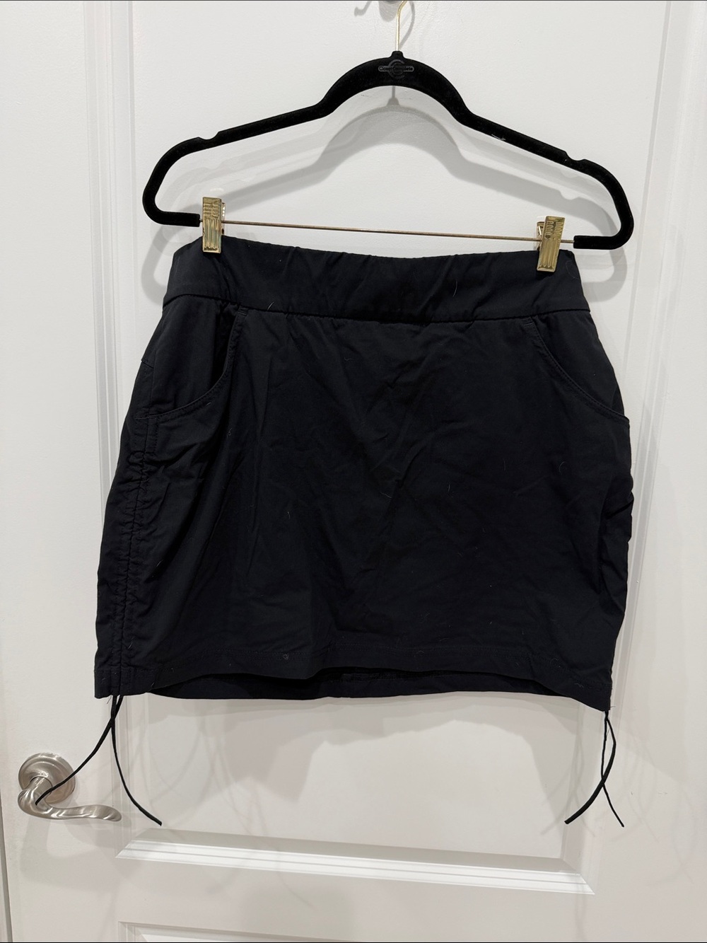 Columbia Black Women's Athletic Skort with Drawstrings